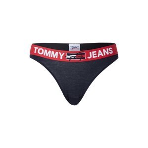 Tommy Hilfiger Underwear Tanga ohnivá červená / černý melír / bílá