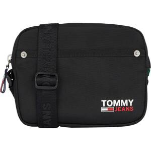Tommy Jeans Taška přes rameno  černá / bílá / červená / námořnická modř