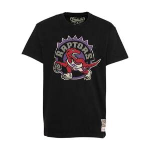 Mitchell & Ness T-Shirt  černá / burgundská červeň / tmavě fialová