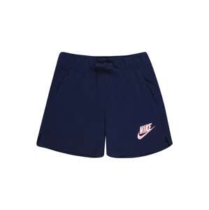 Nike Sportswear Kalhoty  tmavě modrá / světle růžová