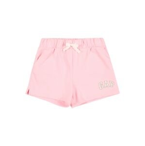 GAP Kalhoty  pink / pastelově růžová