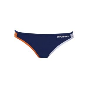 Superdry Sportovní spodek bikin  marine modrá / bílá / oranžová
