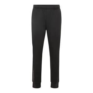 Lacoste Sport Sportovní kalhoty 'Molleton'  černá / bílá