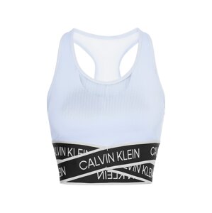 Calvin Klein Performance Sportovní podprsenka  černá / offwhite / světlemodrá / šedá