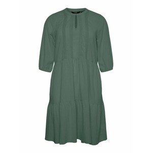 Vero Moda Curve Košilové šaty 'Mana'  olivová