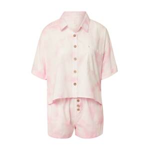 Cotton On Body Pyžamo  pastelově růžová / bílá