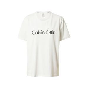 Calvin Klein Underwear Tričko na spaní černá / bílá