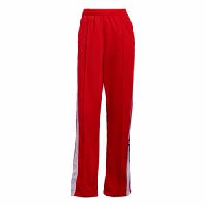 ADIDAS ORIGINALS Kalhoty světle červená / bílá