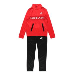 Nike Sportswear Joggingová souprava  červená / bílá / černá