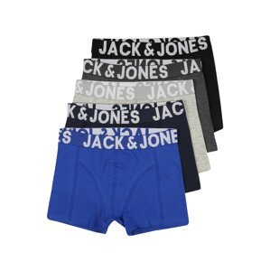 Jack & Jones Junior Spodní prádlo 'MIKE'  černá / královská modrá / světle šedá / námořnická modř / tmavě šedá