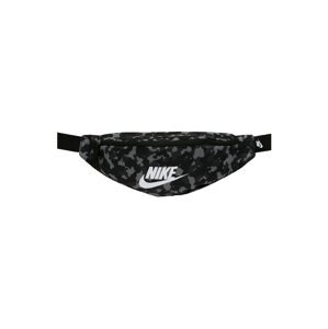 Nike Sportswear Ledvinka  černá / šedá
