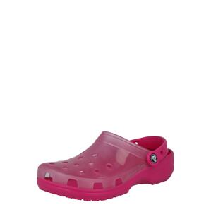 Crocs Pantofle pink / průhledná