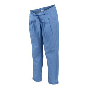 MAMALICIOUS Kalhoty se sklady v pase 'Milana' kouřově modrá