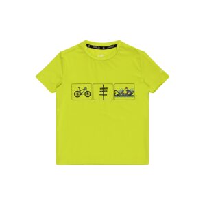 DARE2B Funkční tričko 'Rightful'  limetková / černá / kouřově modrá