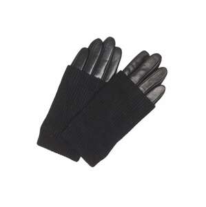 MARKBERG Prstové rukavice  černá