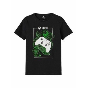 NAME IT Tričko 'Xbox'  černá / zelená / bílá