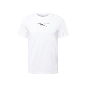 Reebok Sport Funkční tričko 'Workout Ready'  černá / bílá