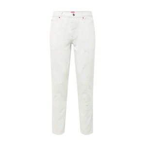 HUGO Jeans  bílá džínovina / černá / červená / světle zelená / žlutá