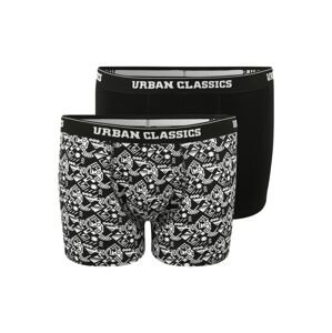 Urban Classics Boxerky  černá / bílá