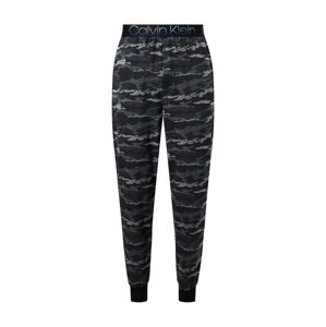 Calvin Klein Underwear Pyžamové kalhoty  černá / světle šedá / kámen / modrá