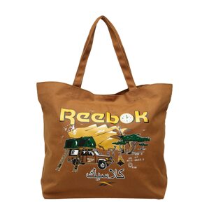 Reebok Classics Nákupní taška  tmavě béžová / limone / bílá / černá / smaragdová