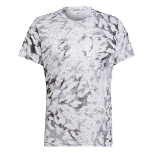 ADIDAS PERFORMANCE Funkční tričko  světle šedá / bílá / antracitová