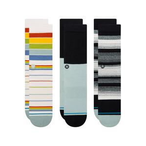 Stance Sportovní ponožky  pastelově zelená / černá / červená / chladná modrá / žlutá
