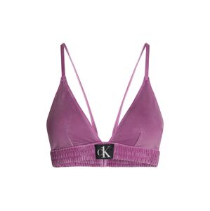 Calvin Klein Swimwear Horní díl plavek  pink / černá / bílá