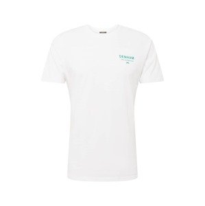 DENHAM T-Shirt  'ADAMS'  bílá / nefritová