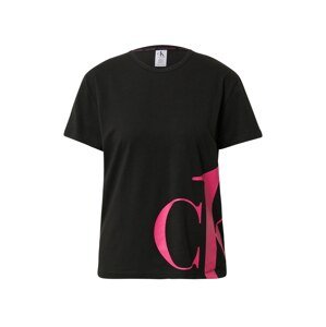 Calvin Klein Underwear Tričko na spaní  černá / pitaya
