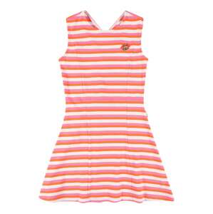 VINGINO Šaty 'Perlia'  pink / bílá / oranžová
