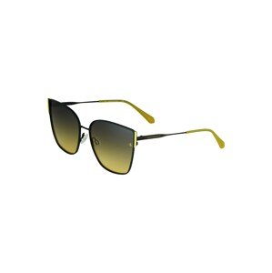 Calvin Klein Jeans Sluneční brýle 'J21209S'  černá / olivová