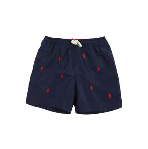 Polo Ralph Lauren Plavecké šortky 'TRAVELER'  červená / námořnická modř