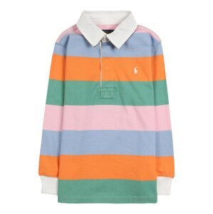 Polo Ralph Lauren Tričko 'RUGBY'  nefritová / oranžová / světlemodrá / fialová / černá