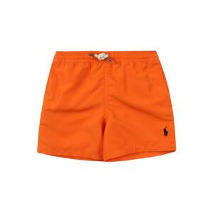 Polo Ralph Lauren Plavecké šortky 'TRAVELER'  oranžová / noční modrá