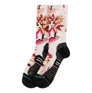 Stance Sportovní ponožky 'START'  bílá / růžová / černá