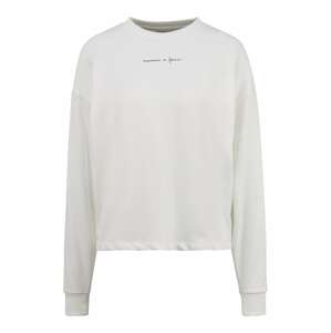 24COLOURS Sweatshirt  bílá / černá