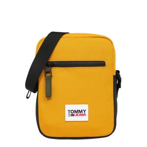 Tommy Jeans Taška přes rameno  zlatě žlutá / černá