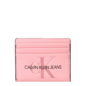 Calvin Klein Jeans Peněženka  černá / světle růžová