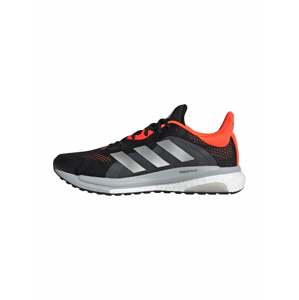 ADIDAS PERFORMANCE Běžecká obuv 'SolarGlide 4'  černá / oranžová / stříbrná