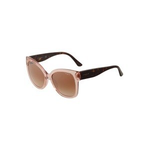 VOGUE Eyewear Sluneční brýle '5338S'  tmavě hnědá / starorůžová