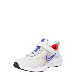NIKE Sportovní boty 'Downshifter 11'  bílá / modrá / červená