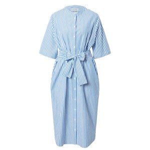 Lollys Laundry Košilové šaty 'May'  nebeská modř / bílá