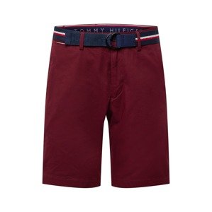 TOMMY HILFIGER Chino kalhoty 'Brooklyn'  námořnická modř / bílá / červená