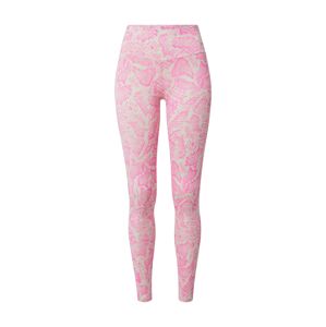 Hey Honey Sportovní kalhoty  světle růžová / krémová