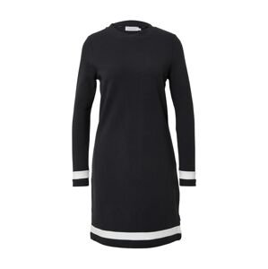 Calvin Klein Kleid 'OTTOMAN'  bílá / černá