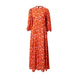 Hofmann Copenhagen Šaty 'Carly'  pink / oranžová / tmavě oranžová / bílá / černá