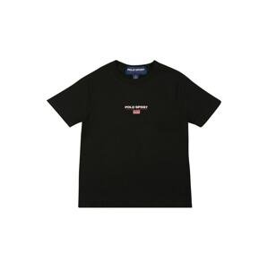 Polo Ralph Lauren Tričko  černá / bílá / červená / námořnická modř