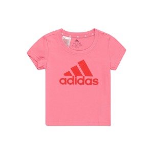 ADIDAS PERFORMANCE Funkční tričko  růžová / červená