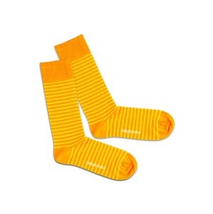 DillySocks Ponožky 'Sun Ring'  žlutá / oranžová